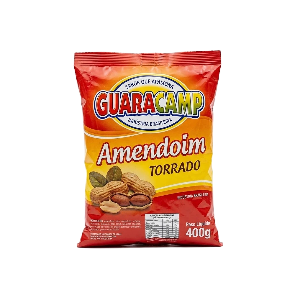 Amendoim Guaracamp Torrado 400g